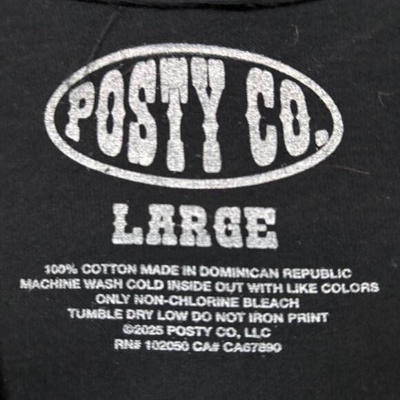 Posty Co Post Malone F-1 Trillion Country T-Shirt Size Large - Picture 4 of 4